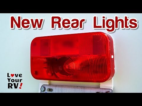 Replacing My Fifth Wheel Trailer Tail Lights