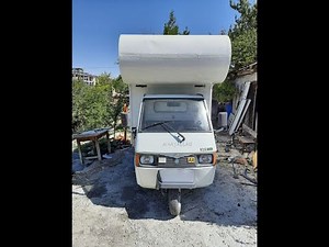 piaggio ape tm camper karavan