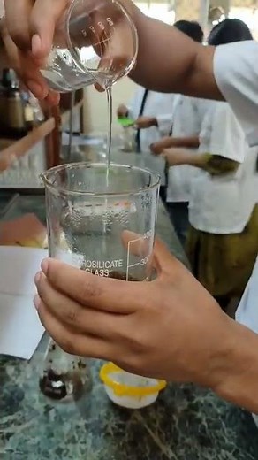 #chemistry #lab caffeine extraction from tea leaf❤️ #iiest Shibpur