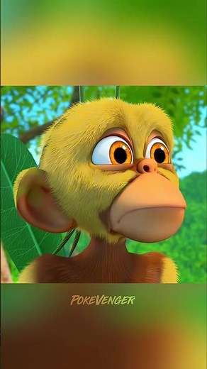 A Monkey Tried to Become a Bee… And It Actually Worked! 🤣 #shorts