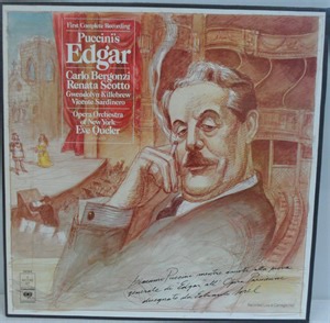 Puccini - Carlo Bergonzi / Renata Scotto / Gwendolyn Killebrew / Vicente Sardinero / Opera Orchestra Of New York / Eve Queler - Puccini's Edgar