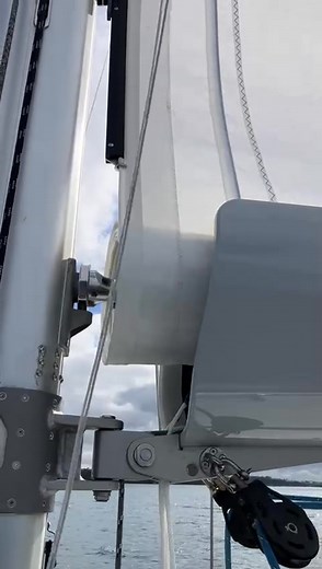 1.5M views · 15K reactions | Here is a Video of the First furl on a Jeanneau 57 here in Auckland. Carbon Furling Boom and Mandrel retro fitted to an excising Alloy mast, Mainsail provide by North Sails New Zealand This Boom Features the leisure manual aft drive system with the furling Line leading to an electric winch in the cockpit. | NZ Rigging | Facebook