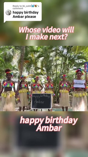 African Birthday Blessing and Dance Compilation
