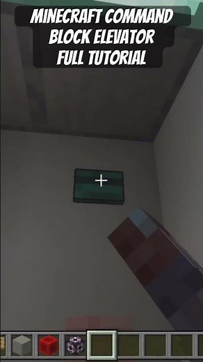 A Realistic Teleporting Command Block Elevator Tutorial