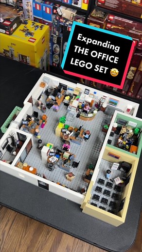 Lego The Office Building Expansion - Custom LEGO Set