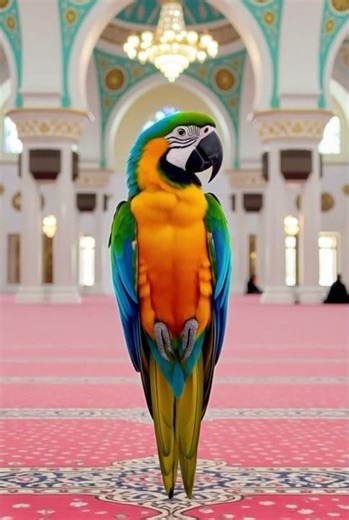 colorful bird short video
