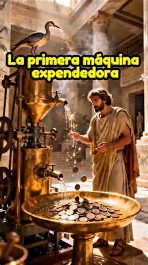 Heron of Alexandria: the first vending machine in history