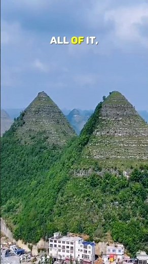 Ancient Pyramids in China? 200-Meter Mega Structures Discovered #shorts