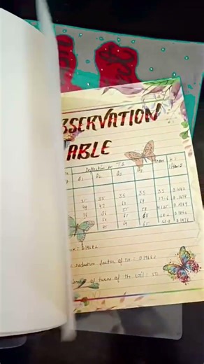 Physics project on Magnetic field Class 12th #mustwatch#class#schoolproject#fyp#moreviews#viralnow