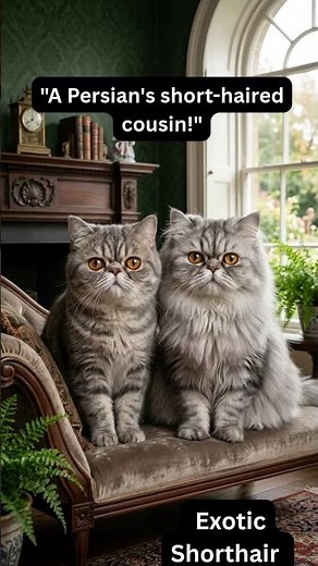 Exotic Shorthair: The Cat That Looks Like a Teddy Bear!
