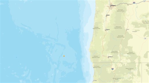 5.1 magnitude earthquake the latest in swarm off Oregon coast