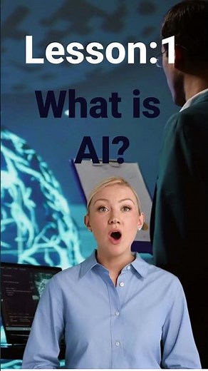 What Is AI? Lesson: 1 in Under 60 Seconds! 🌍💉🤖 #chatgpt #trending