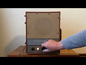 Ampex 620 Tube Amplifier + Speaker.