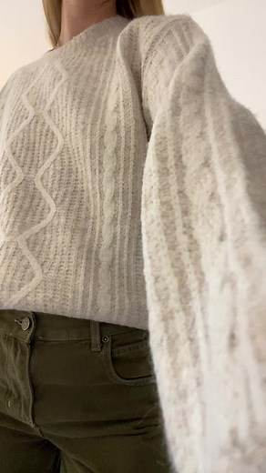 Cozy Cable-Knit Sweater Style Inspiration