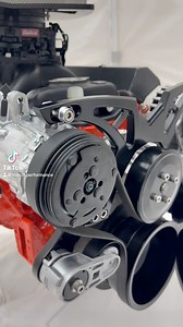 Custom Style Track serpentine system for Small Block Chevy engines with 140 amp alternator, Sanden AC compressor and GM type II power steering pump #chevy #smallblock | March Performance | Facebook