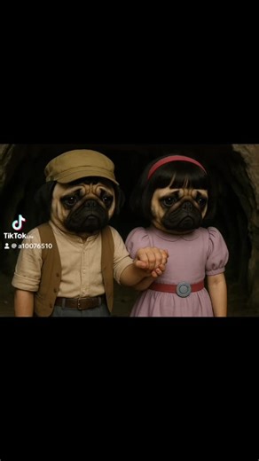 ジブリのパグと共に暮らす日常