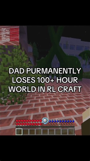 Dad visits the lost cities in RL Craft #Minecraft #rlcraft #streamer #minecraftmemes #dad