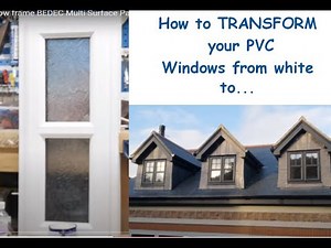 How to Wrap / Paint UPVC plastic window frame BEDEC Multi Surface Paint | ‪@MrMacHowto‬
