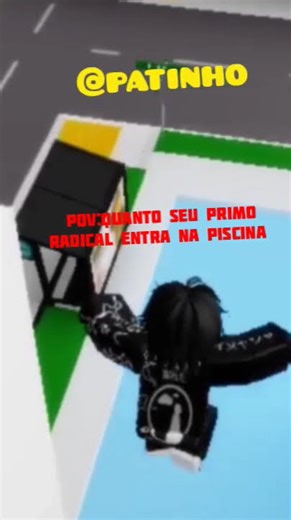 quando seu primo entra na piscina...