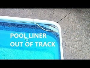 Pool Liner Pulling Away From The Wall