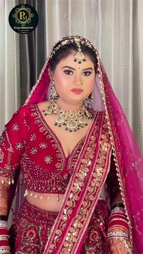 My beautiful bride makeup by priya makeover #trending #wedding #viral #youtube #fashion #love