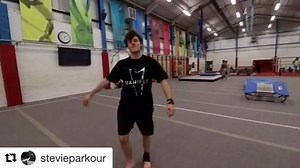 @stevieparkour rocking out our new tee at the @team3run Christmas jam!! Give us a tag if you're wearing manifest clothing to get a repost on our page!! #parkour #freerunning #jumps #manifest #pk #parkourlife #3run | Manifest Parkour