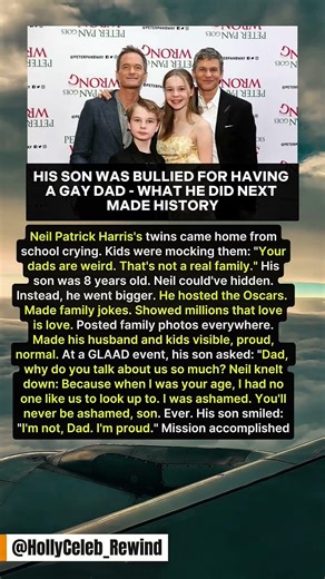 His Son Was Bullied For Having a Gay Dad What He Did Next Made History.Neil Patrick Harris#celebrity