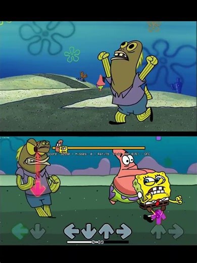 Chocolate Spongebob meme Mod - Mobile Gameplay - Friday Night Funkin' Game