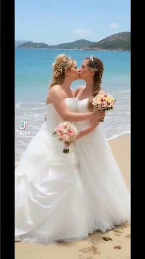 Agnieszka diffey the beautiful blonde polish girl marrying her beautiful friend/ wife Nina Swieca