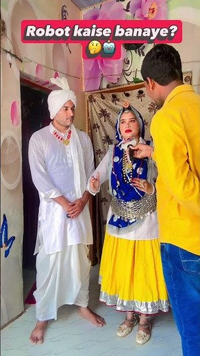 Just for fun 😆🤖 #haryanvibarbiedoll #funny #comady #youtubeshorts #robotbahu #barbiedoll