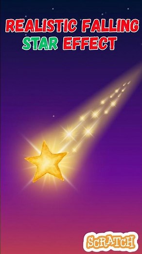 Scratch Pen Trick: Smooth Falling Star Animation in 60 Seconds