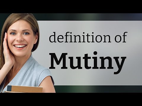 Mutiny | meaning of MUTINY