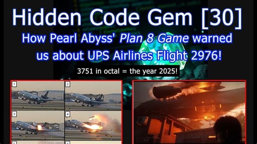 How Pearl Abyss Plan 8 Game warned us about UPS Airlines Flight 2976! | Nick N.