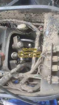 cek sistem pelumasan motor Minerva R 150 vx #subscribe #vidio #vidioshort