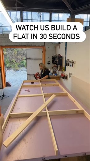 10 comments | How we build our flats, in depth video coming soon 﫶 #Theaterflats #SetDesign #SetBuilder #ProductionDesign #ArtDepartment #SetLife #BehindTheScenes #BuildDay #Fabrication #ScenicDesign | dripdome | Facebook