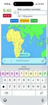 Taking A Quiz On All the Countries of the World in JetPunk 🗺️!