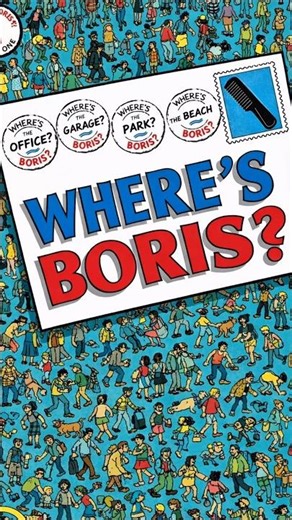 we finally found boris 😂 #shorts #fun #family #viral #boris #mystery #hairstyle #salon #help #fyp