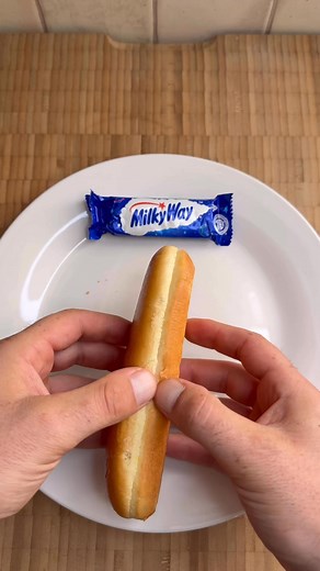 Milky Way hot dog ! 😮 #milkyway | Adrian Ghervan