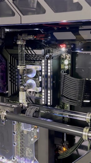 1K views · 25 reactions | Build #79 #clientbuild #customgamingpc #liquidcoolingpc #singularitycomputers | Singularity Computers | Facebook