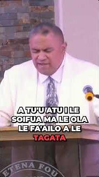 TATALO FAATOESEGA | 2025 Na Ma'ama'ā le Ala | Prayer of Forgiveness 🙏✨