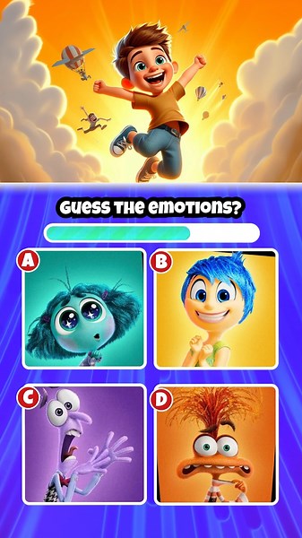 Guess Inside Out 2 emotions? ✅ Choose Correctly! 🧠 #insideout2