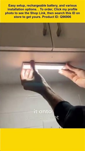 Rechargeable LED light strip for magnetic sensor lights.