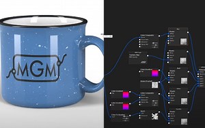 【如何呈现一个斑点在KeyShot 陶瓷材料吗？How to Render a Speckled Ceramic Material in KeyShot 】