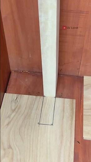 Perfect Vinyl Cut Around Corners – Seamless Finish! #vinylflooring #diy