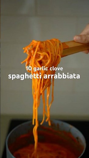 The most simple & delicious Spaghetti Arrabbiata: gluten-free