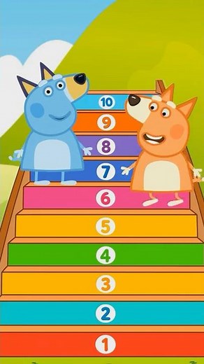 Counting Numbers 1 to 10 #kids #shorts #kidssongs #learning #kindergarten #counting