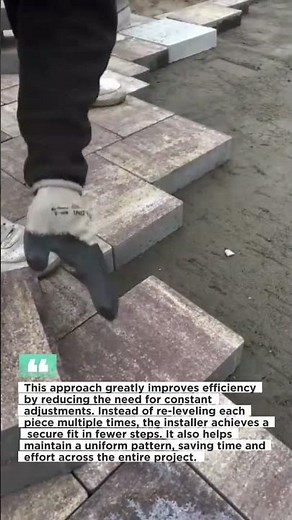 This Paver Installation Trick Locks Everything in Place Perfectly!