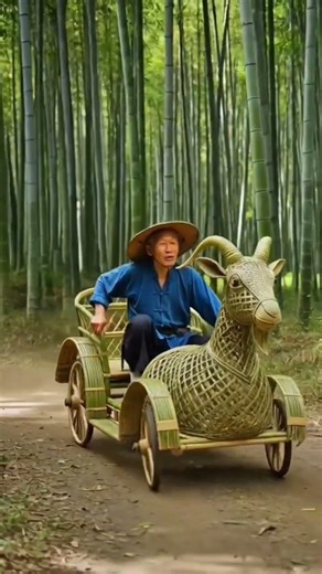 Make Bamboo 🎍 🐐 Goat Car