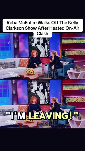 Reba McEntire Walks Off The Kelly Clarkson Show After Heated On-Air Clash #rebamcentire #show #kellyclarkson #news #breakingnews