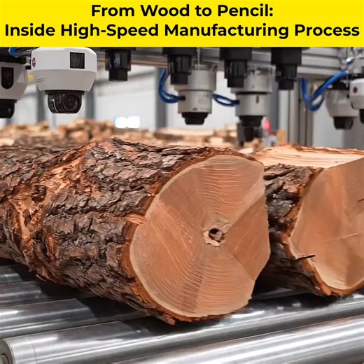 Massive Pencil Production: Inside a Daily Factory Process